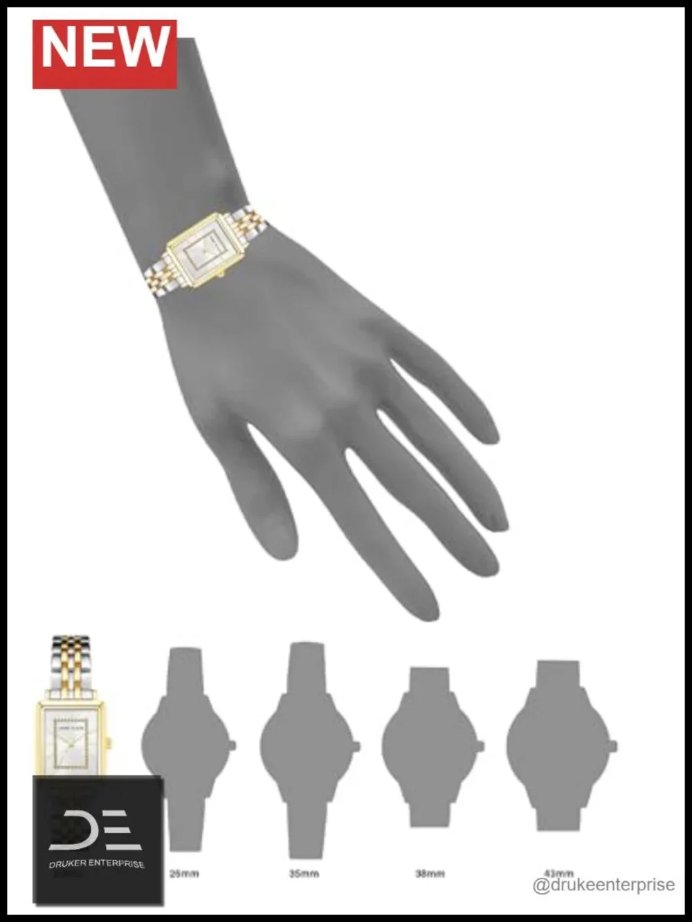 Women's Glitter Accented Bracelet Watch Japanese Quartz Analog
